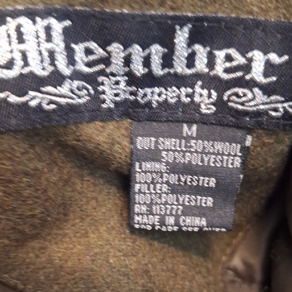 Wool Double-Breasted Pea Coat, Cropped, Members brand Sz 8 NWOT - Picture 12 of 12